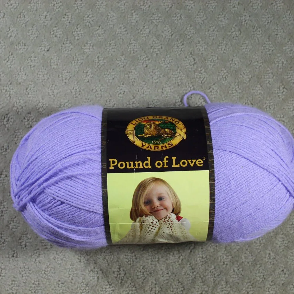Lot of 4 Skeins Yarn Vintage & Current 100% Acrylic Wintuk Lion Brand Sayelle